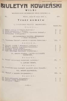 Biuletyn Kowieński Wilbi. 1932, nr 667 (20 maja)