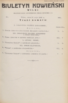 Biuletyn Kowieński Wilbi. 1932, nr 668 (21 maja)