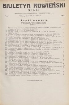 Biuletyn Kowieński Wilbi. 1932, nr 687 (27 czerwca)