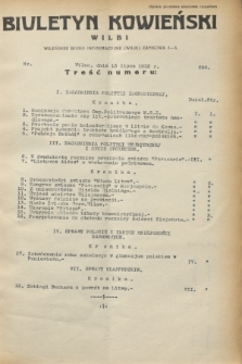 Biuletyn Kowieński Wilbi. 1932, nr 696 (13 lipca)