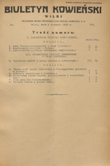 Biuletyn Kowieński Wilbi. 1932, nr 710 (9 sierpnia)