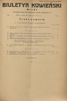 Biuletyn Kowieński Wilbi. 1932, nr 718 (29 sierpnia)