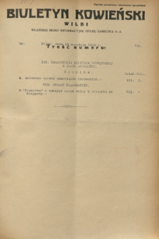 Biuletyn Kowieński Wilbi. 1932, nr 724 (12 września)