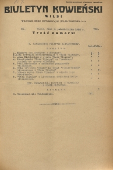 Biuletyn Kowieński Wilbi. 1932, nr 733 (1 października)