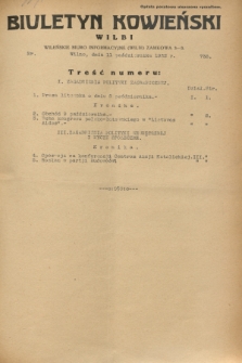 Biuletyn Kowieński Wilbi. 1932, nr 738 (11 października)