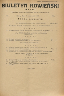 Biuletyn Kowieński Wilbi. 1932, nr 752 (3 listopada)