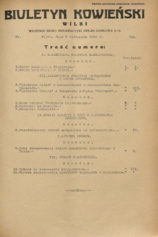 Biuletyn Kowieński Wilbi. 1932, nr 755 (7 listopada)