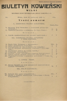 Biuletyn Kowieński Wilbi. 1932, nr 759 (12 listopada)
