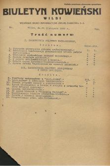 Biuletyn Kowieński Wilbi. 1932, nr 765 (24 listopada)