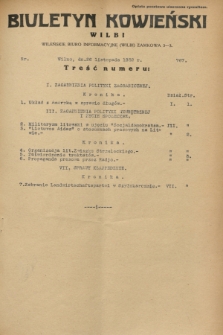 Biuletyn Kowieński Wilbi. 1932, nr 767 (26 listopada)