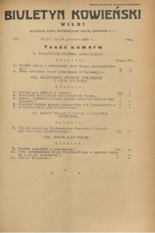 Biuletyn Kowieński Wilbi. 1932, nr 776 (16 grudnia)