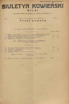 Biuletyn Kowieński Wilbi. 1932, nr 777 (17 grudnia)