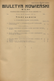 Biuletyn Kowieński Wilbi. 1933, nr 792 (17 stycznia)