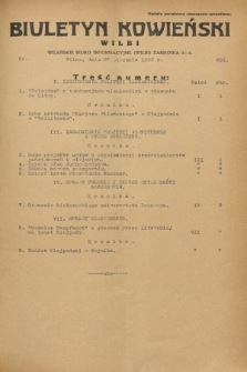 Biuletyn Kowieński Wilbi. 1933, nr 801 (28 stycznia)