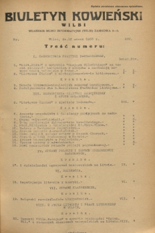 Biuletyn Kowieński Wilbi. 1933, nr 822 (13 marca)