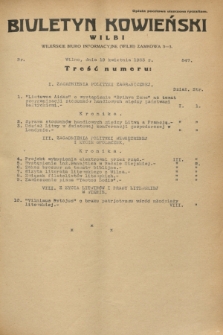 Biuletyn Kowieński Wilbi. 1933, nr 847 (19 kwietnia)