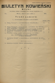 Biuletyn Kowieński Wilbi. 1933, nr 856 (6 maja)