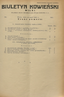 Biuletyn Kowieński Wilbi. 1933, nr 861 (16 maja)