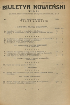 Biuletyn Kowieński Wilbi. 1933, nr 865 (23 maja)