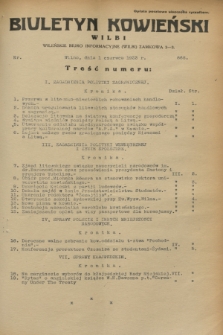 Biuletyn Kowieński Wilbi. 1933, nr 868 (1 czerwca)