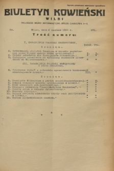 Biuletyn Kowieński Wilbi. 1933, nr 871 (6 czerwca)