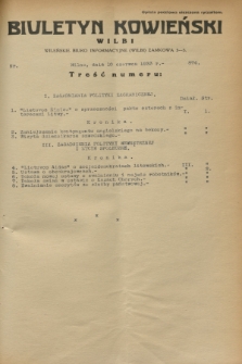 Biuletyn Kowieński Wilbi. 1933, nr 874 (10 czerwca)