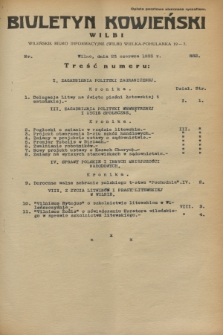 Biuletyn Kowieński Wilbi. 1933, nr 882 (23 czerwca)