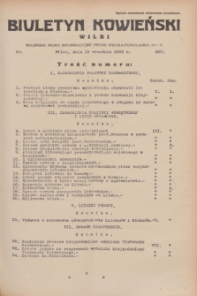 Biuletyn Kowieński Wilbi. 1933, nr 927 (19 września)