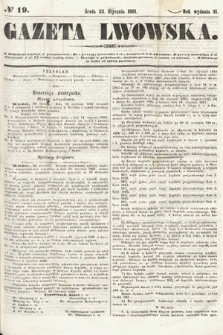 Gazeta Lwowska. 1861, nr 19