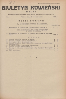 Biuletyn Kowieński Wilbi. 1933, nr 936 (3 października)