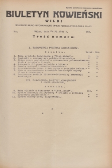 Biuletyn Kowieński Wilbi. 1933, nr 963 (24 listopada)