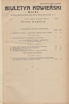 Biuletyn Kowieński Wilbi. 1934, nr 981 (4 stycznia)