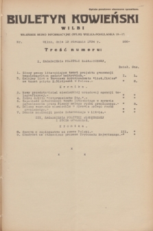 Biuletyn Kowieński Wilbi. 1934, nr 986 (13 stycznia)