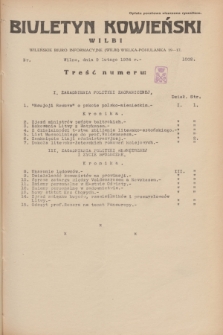Biuletyn Kowieński Wilbi. 1934, nr 1002 (9 lutego)