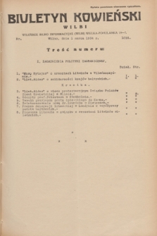 Biuletyn Kowieński Wilbi. 1934, nr 1016 (1 marca)