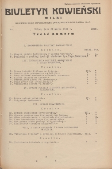 Biuletyn Kowieński Wilbi. 1934, nr 1028 (21 marca)