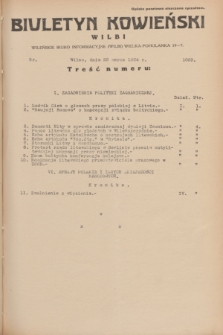 Biuletyn Kowieński Wilbi. 1934, nr 1029 (22 marca)