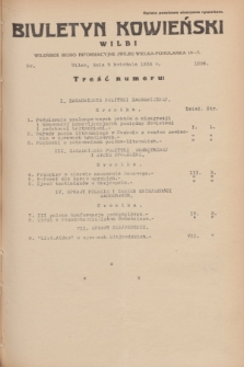 Biuletyn Kowieński Wilbi. 1934, nr 1036 (5 kwietnia)