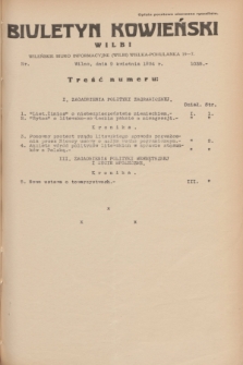 Biuletyn Kowieński Wilbi. 1934, nr 1039 (9 kwietnia)
