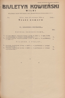 Biuletyn Kowieński Wilbi. 1934, nr 1045 (18 kwietnia)