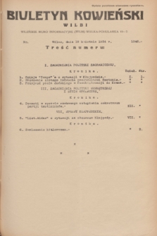 Biuletyn Kowieński Wilbi. 1934, nr 1046 (19 kwietnia)