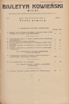 Biuletyn Kowieński Wilbi. 1934, nr 1049 (23 kwietnia)
