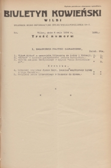 Biuletyn Kowieński Wilbi. 1934, nr 1055 (4 maja)