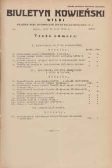 Biuletyn Kowieński Wilbi. 1934, nr 1064 (24 maja)