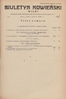 Biuletyn Kowieński Wilbi. 1934, nr 1073 (9 czerwca)