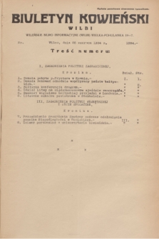 Biuletyn Kowieński Wilbi. 1934, nr 1084 (28 czerwca)