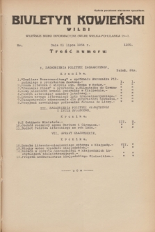 Biuletyn Kowieński Wilbi. 1934, nr 1100 (21 lipca)