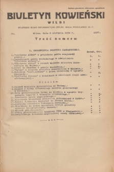Biuletyn Kowieński Wilbi. 1934, nr 1108 (2 sierpnia)