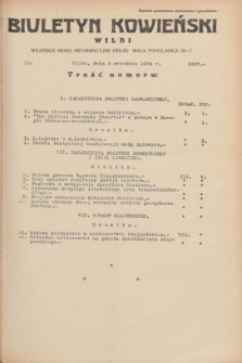 Biuletyn Kowieński Wilbi. 1934, nr 1127 (3 września)