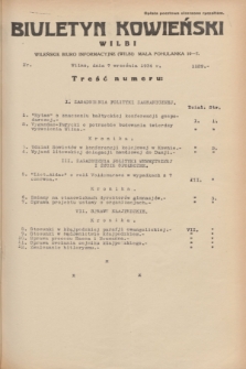 Biuletyn Kowieński Wilbi. 1934, nr 1129 (7 września)